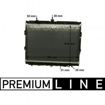 Radiador de refrigeración del motor BEHR MAHLE CR 1319 000P / Radiador de refrigeración del motor MAHLE ORIGINAL CR 1319 000P