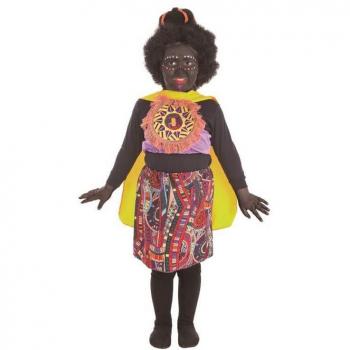 Disfraz de Africana Selva para niña