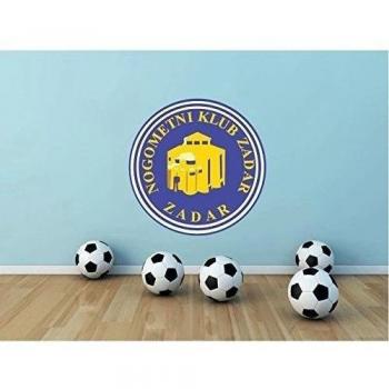 Fútbol FC NK Zadar Croacia del vinilo para la decoración del hogar de 55 x 55 cm
