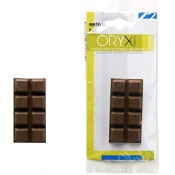 ORYX 5445001 Topes Protectores Goma 15x15 mm.