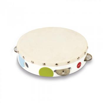 Janod J07601 Party Batman Confetti Tambourines, Multicolor, one Size