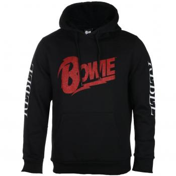 David Bowie Rebel Rebel Men's Hoodie - Black - M - 80% Cotton, 20% Polyester