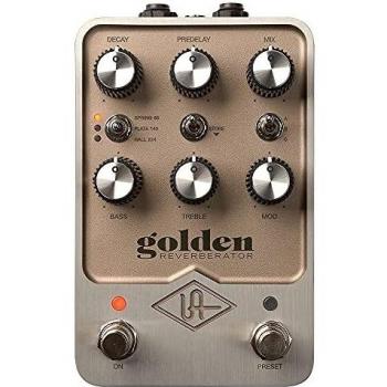 Universal Audio UAFX Golden Reverberator Stereo Reverb Pedal