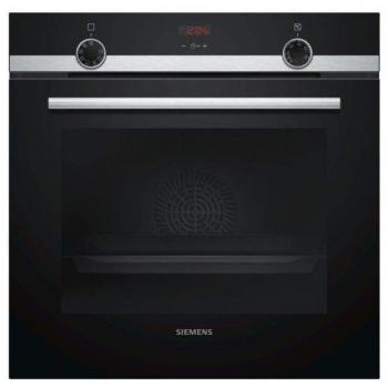 Horno Integrado Multifuncional EcoClean 71L 3600W Inox/Negro - Siemens HB553AER0