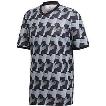adidas Tan MW AOP Jersey, Hombre, White/Black, L