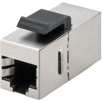 Adaptador Empalme RJ45 Cat6 FTP Hembra/Hembra