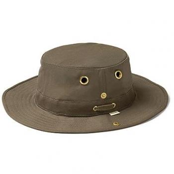 Tilley T3 Olive Snap-Up Sun Hat - Size 57