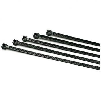 Wurko 200310 Bridas, Negro, 3.6-200 mm, Set de 100 Piezas