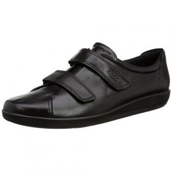 Ecco Women's Soft 2 Strap Casual Trainers - Black - Size: 4
