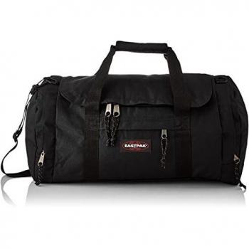 Eastpak Reader S+ Black Travel Duffle Bag, 40L Capacity