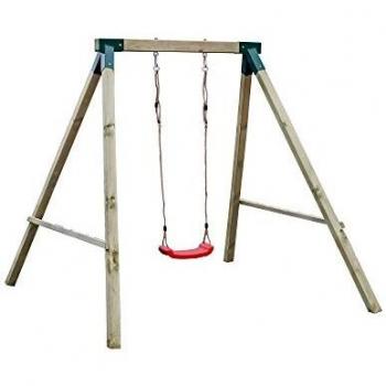 Columpio Individual de Madera Losa Legnami para Niños