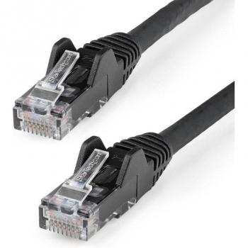 StarTech.com N6PATCH3MBK Cable de Red Ethernet Cat6 UTP RJ45 sin Enganches - Patch Cord - 3m - Negro