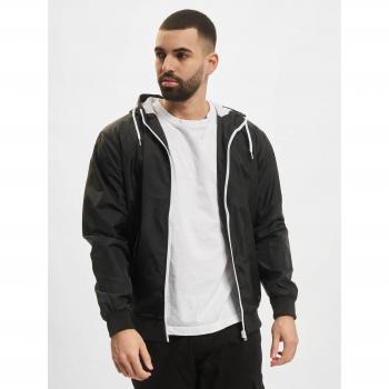 Urban Classics Men's Contrast Windrunner Jacket Black/White