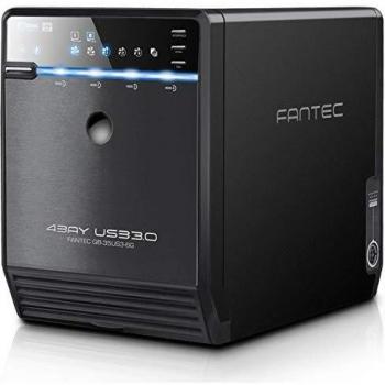 FANTEC QB-35US3-6G - Carcasa para 4 discos duros de 3.5″ con USB 3.0 & eSATA