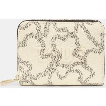 Tous Monedero Mediano Kaos Icon Beige con Estampado de Logos 395910207