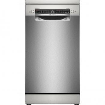 Bosch Serie 4 SPS4HMI49E Lavavajillas de libre instalación 45 cm Acero inoxidable, Capacidad para 10 servicios, Nivel de ruido de 44 dB, Incluye