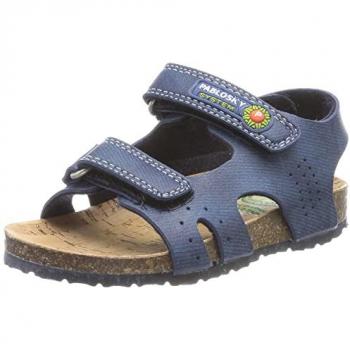 Sandalias Pablosky 509220 para niño, color azul marino, con cierre de velcro y plantilla anatómica