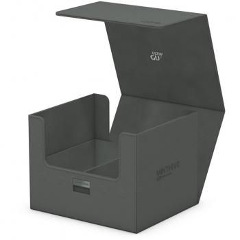 Ultimate Guard Minthive 30+ Xenoskin Gris - Caja de Mazo para 30 Cartas, diseño en color gris, fabricada con material Xenoskin, protección duradera y elegante