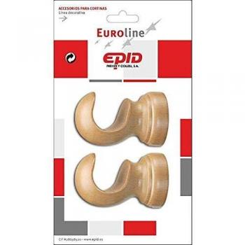Epid SOPORTE BARRA CORTINA TECHO EPID 29MM NATURAL 02294301 MADERA
