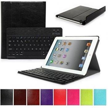 CoastaCloud iPad 2 3 4 Funda con Teclado Bluetooth iPad 2/3/4 Funda Cubierta Protectora con Teclado Inalambrico QWERTY Español