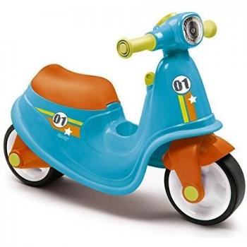 Correpasillos Scooter azul con ruedas silenciosas