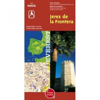 Jerez de la Frontera, Cádiz. Plano callejero y mapa de carreteras
