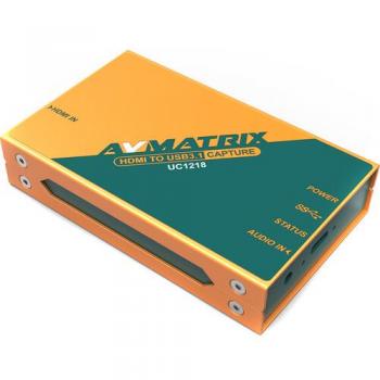 AVMATRIX UC1218 HDMI to USB 3.1 Type-C Uncompressed Video Capture Card