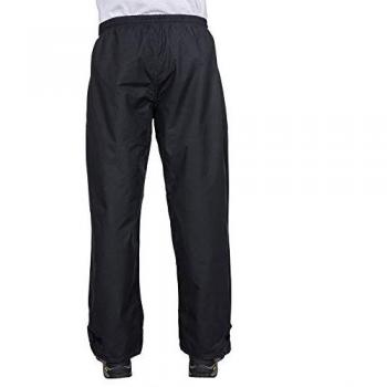 Pantalones Impermeables y Cortavientos Toliland para Hombre de Trespass (Negro, Talla L)