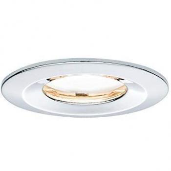 Luz Empotrada LED Coin Slim IP65 Dimable Cromo 1x6,8W