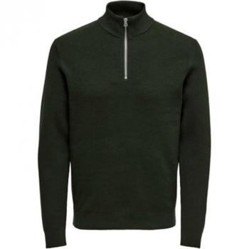 Sudadera Only & Sons Jersey Media Cremallera Phil Regular 12 - Color: Rosin, Tipo: Sudadera de hombre, Estilo: Half zip, Ajuste: Regular
