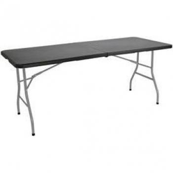 Mesa Catering Plegable Portátil Rectangular de 180 cm