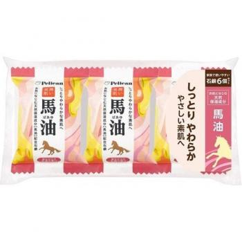 Pelican Family Horse Oil Soap Set of 6
