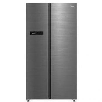 Frigorífico Americano Midea MDRS791MIE46 Side by Side Total No Frost 177,5 x 91 x 69,8 cm Clase E Inox