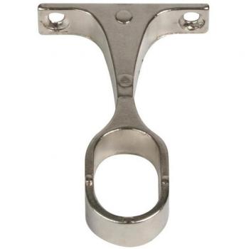 Soporte Central Oval de Aluminio de 30x15 mm