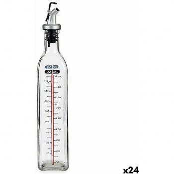 Aceitera Transparente de Vidrio 500 ml - 24 Unidades Medidor