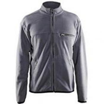 Blaklader Gray Microfleece Jacket Size M