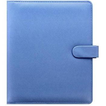 Organizador Filofax Saffiano A5 Cuero Sintético Color Azul Vista