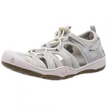 Keen Moxie Sandal, Sandalia Unisex niños, Silver, 34 EU