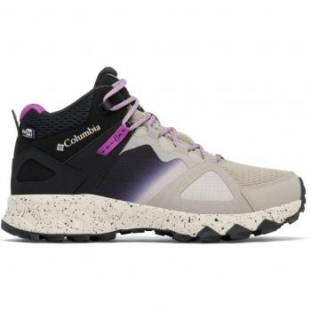 Columbia - Botas de mujer PEAKFREAK™ HERA MID OUTDRY™ en color negro, beige y fucsia, talla 38.5