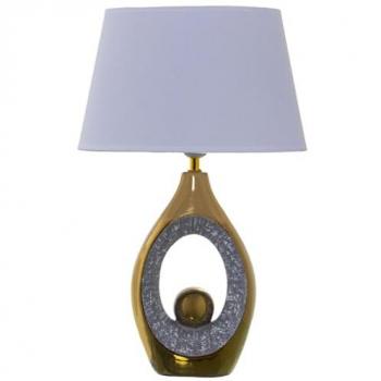 Lámpara de mesa Alexandra House Living Multicolor Dorado Cerámica 40 W 31 x 50 x 20 cm