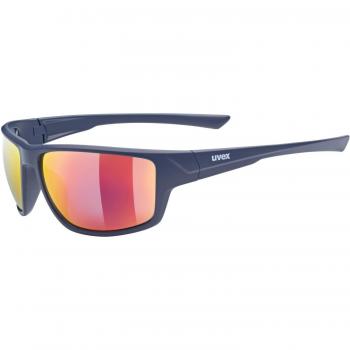 Gafas de Sol Uvex Sportstyle 230 Blue Mat/mir.Red, Unisex Adulto