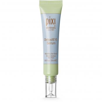 Pixi - DetoxifEYE Serum para ojos 25 ml unisex, crema hidratante, fórmula detoxificante, reduce la apariencia de ojeras y bolsas, enriquecido con extractos naturales