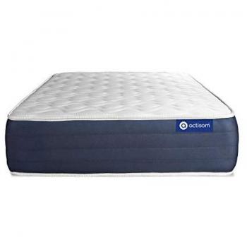 Colchón Actisom 80 x 200 cm con Espuma Viscoelástica de 5 Zonas de Confort y Grosor de 22 cm