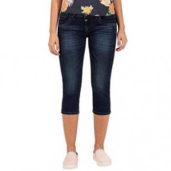 Timezone Slim Talitz Pantalones Cortos, Azul