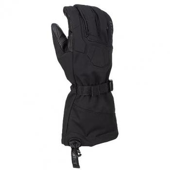 KLIM Guantes de Nieve Togwotee Gauntlet Negros para motos de nieve (Tamaño L)