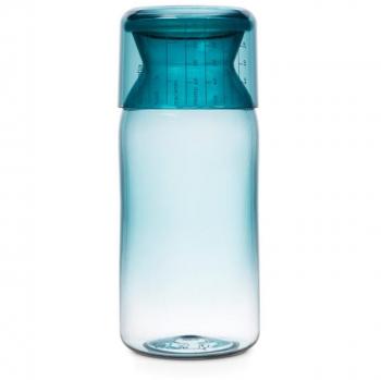 Brabantia Bote con Taza Medidora 1.3 l, Turquesa, 9.4x9.4x24 cm