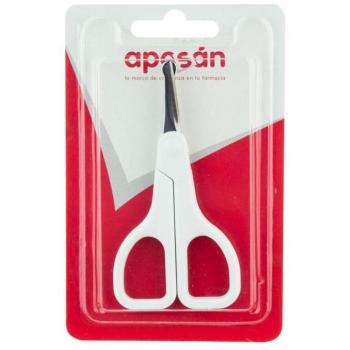 Tijeras para Bebé Aposan - 1 unidad, con punta redondeada