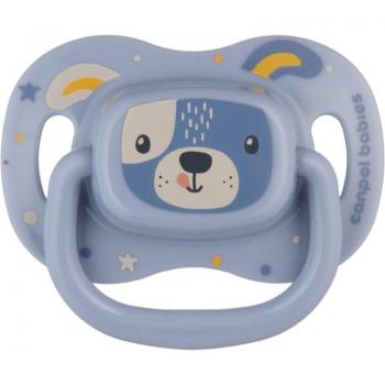 Canpol Babies Cute Animals Blue Soother for 6-18 Months - 1 Piece