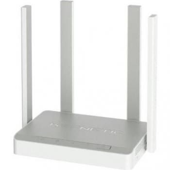 Router Keenetic Speedster KN-3012, 4 Puertos, 1Gbps, Wi-Fi AC1200, Dual-Band (2.4GHz/5GHz), Mesh, VPN, Control Parental, Menú Multileng