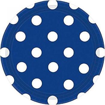 Amscan International – 541537 – 105 18 cm placa de papel de lunares